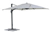 Bizzotto Ombrellone sospeso da giardino Ines B Grigio