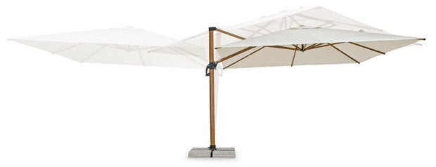 Bizzotto Ombrellone sospeso da giardino Orion A Beige