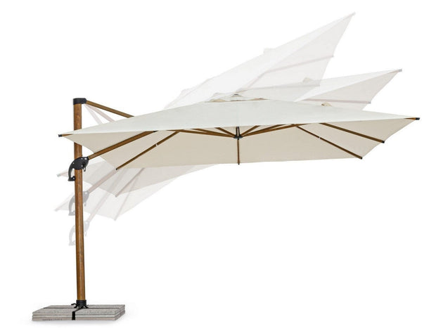 Bizzotto Ombrellone sospeso da giardino Orion A Beige