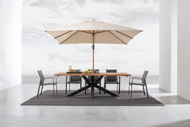 Bizzotto Ombrellone sospeso da giardino Orion B Beige