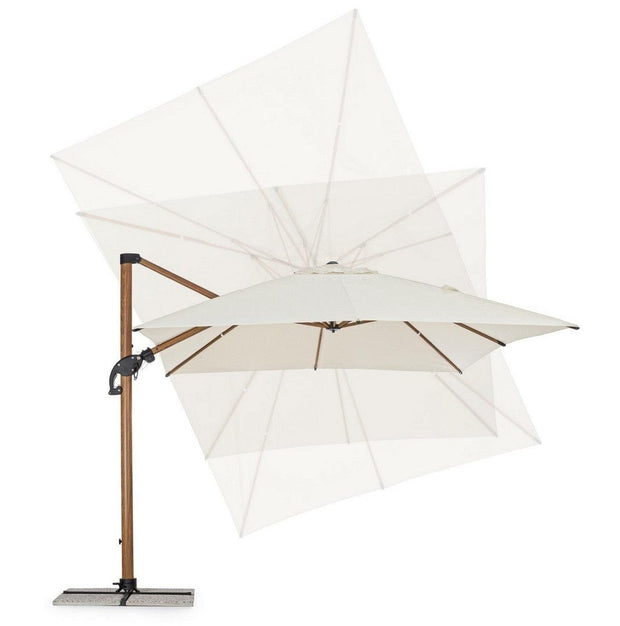 Bizzotto Ombrellone sospeso da giardino Orion B Beige