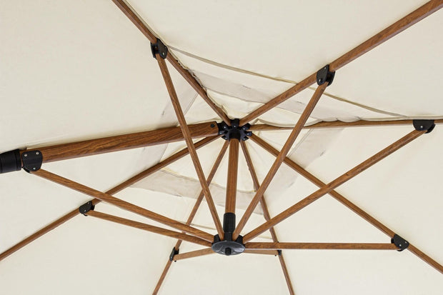 Bizzotto Ombrellone sospeso da giardino Orion B Beige