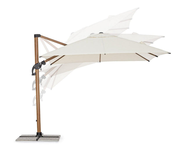 Bizzotto Ombrellone sospeso da giardino Orion C Beige