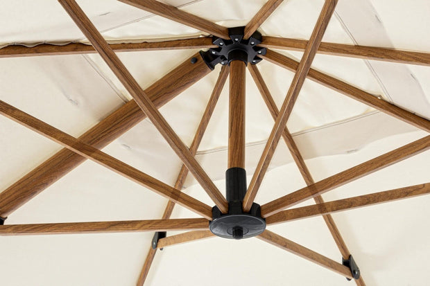Bizzotto Ombrellone sospeso da giardino Orion C Beige