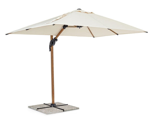 Bizzotto Ombrellone sospeso da giardino Orion D Beige