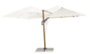 Bizzotto Ombrellone sospeso da giardino Orion D Beige
