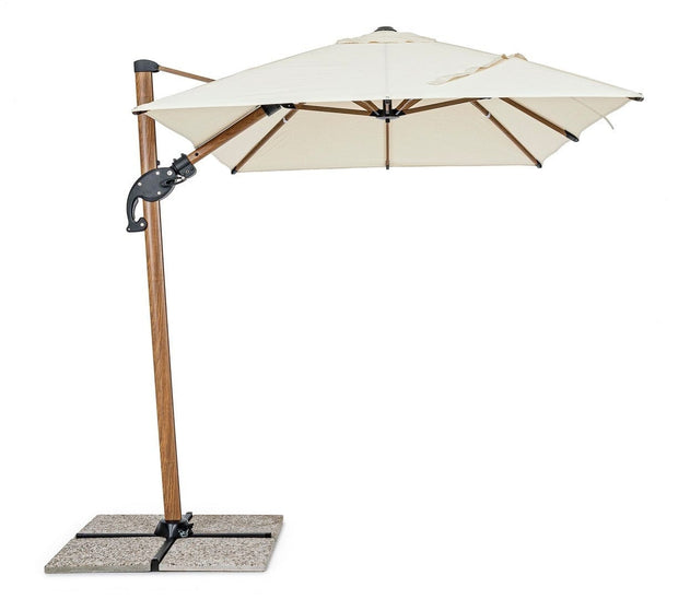 Bizzotto Ombrellone sospeso da giardino Orion D Beige