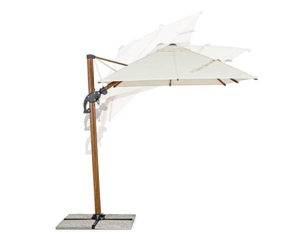 Bizzotto Ombrellone sospeso da giardino Orion D Beige