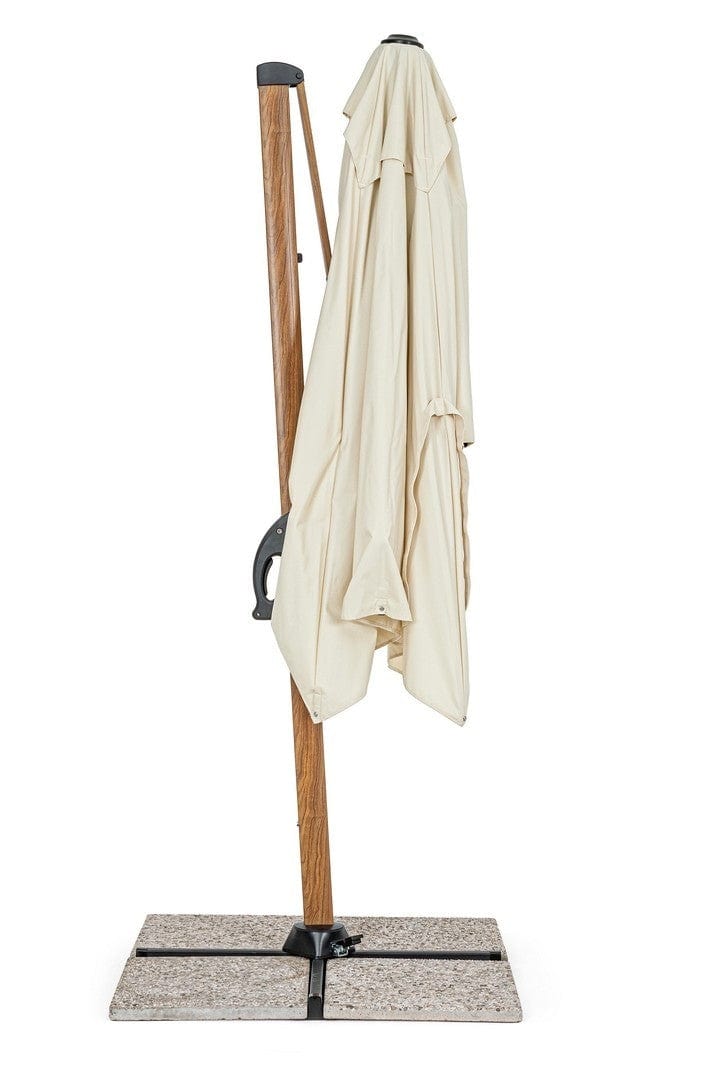 Bizzotto Ombrellone sospeso da giardino Orion D Beige