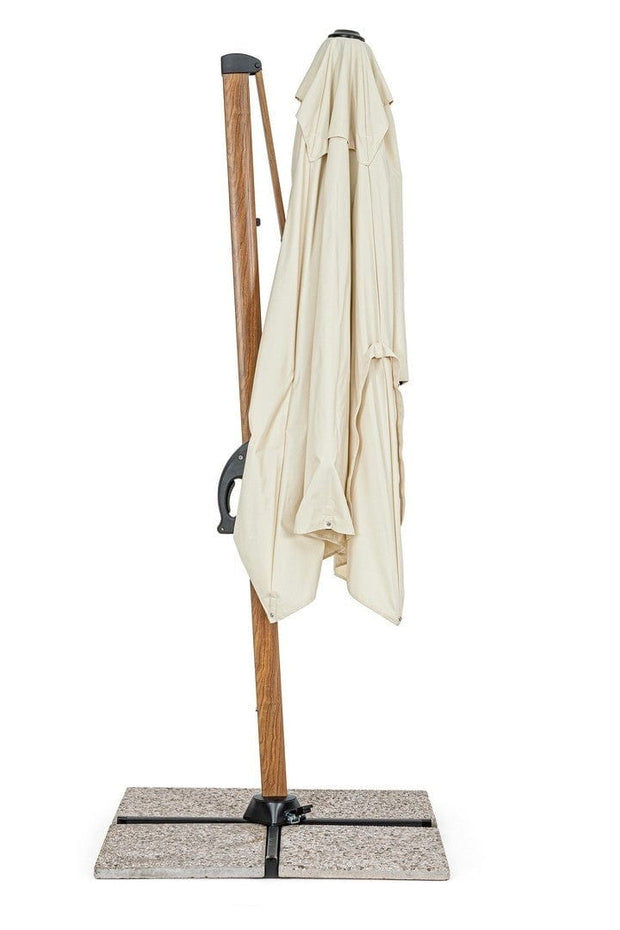 Bizzotto Ombrellone sospeso da giardino Orion D Beige