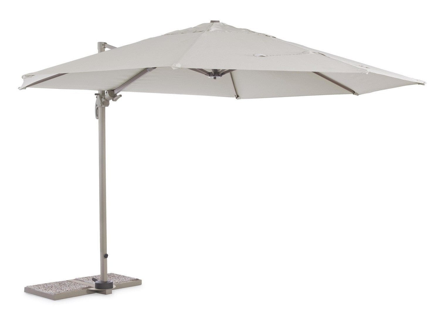 Bizzotto Ombrellone sospeso da giardino Orland Cappuccino