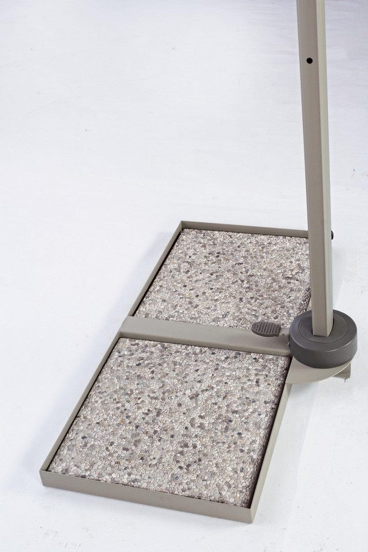 Bizzotto Ombrellone sospeso da giardino Orland Cappuccino