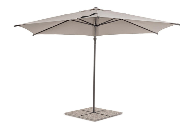 Bizzotto Ombrellone sospeso da giardino Rica Grigio