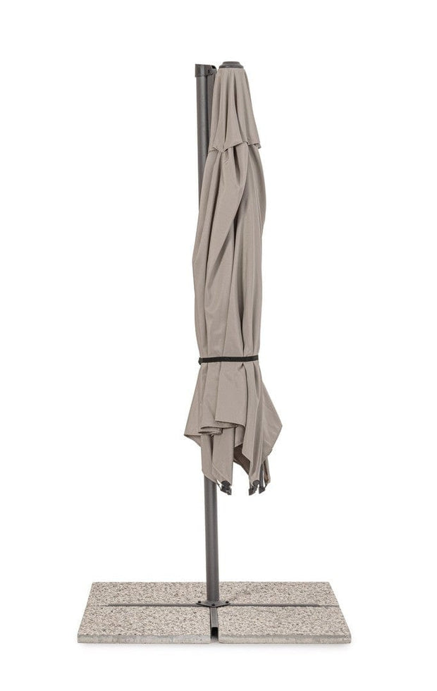 Bizzotto Ombrellone sospeso da giardino Rica Grigio