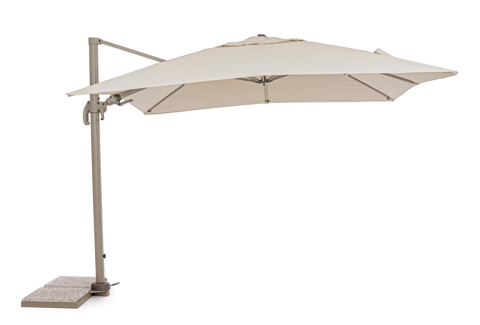 Bizzotto Ombrellone sospeso da giardino Saragozza A Beige