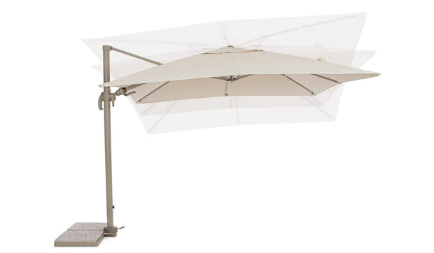 Bizzotto Ombrellone sospeso da giardino Saragozza A Beige
