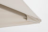 Bizzotto Ombrellone sospeso da giardino Saragozza A Beige