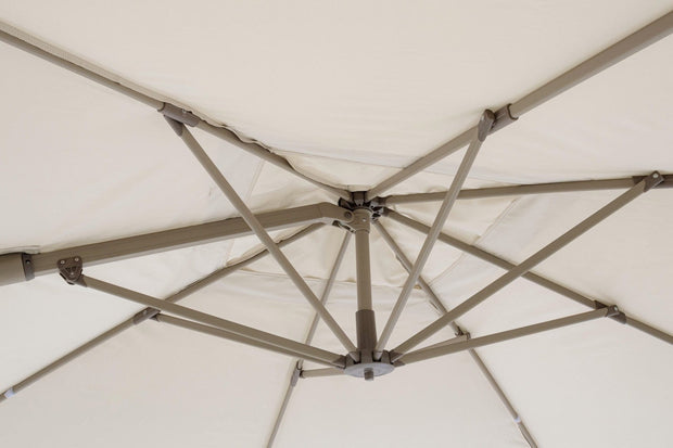 Bizzotto Ombrellone sospeso da giardino Saragozza A Beige