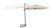 Bizzotto Ombrellone sospeso da giardino Saragozza B Beige