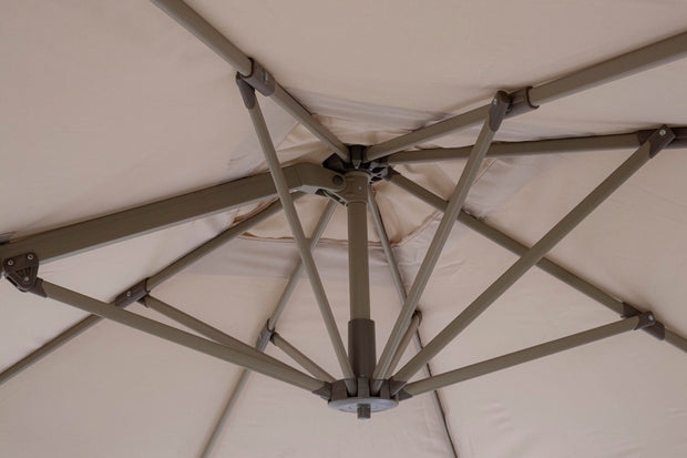 Bizzotto Ombrellone sospeso da giardino Saragozza B Beige