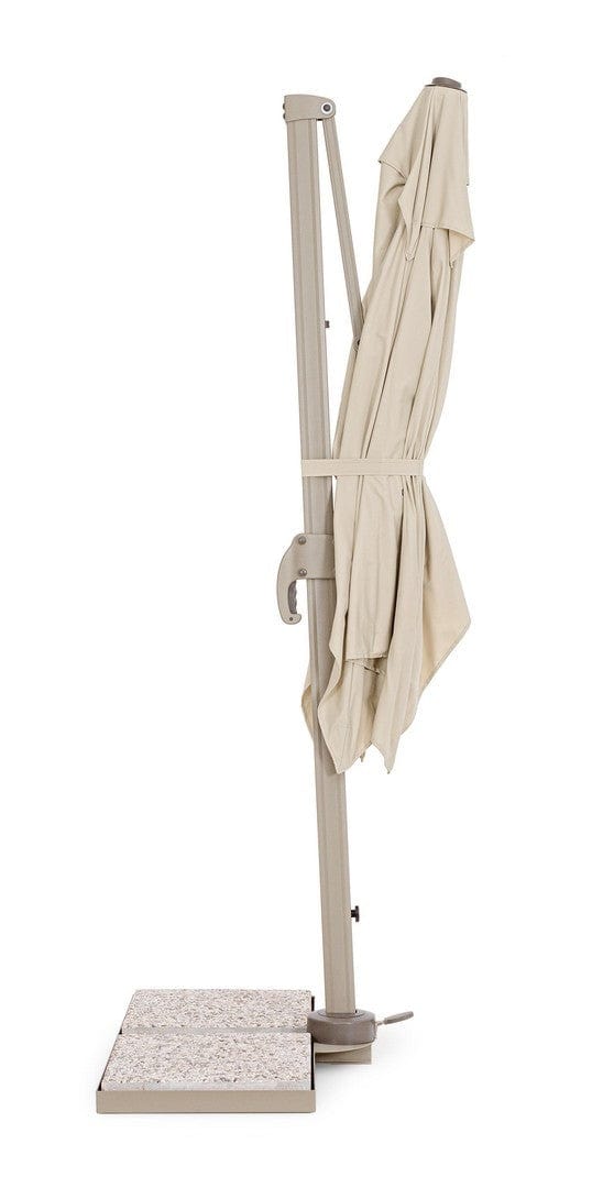 Bizzotto Ombrellone sospeso da giardino Saragozza B Beige