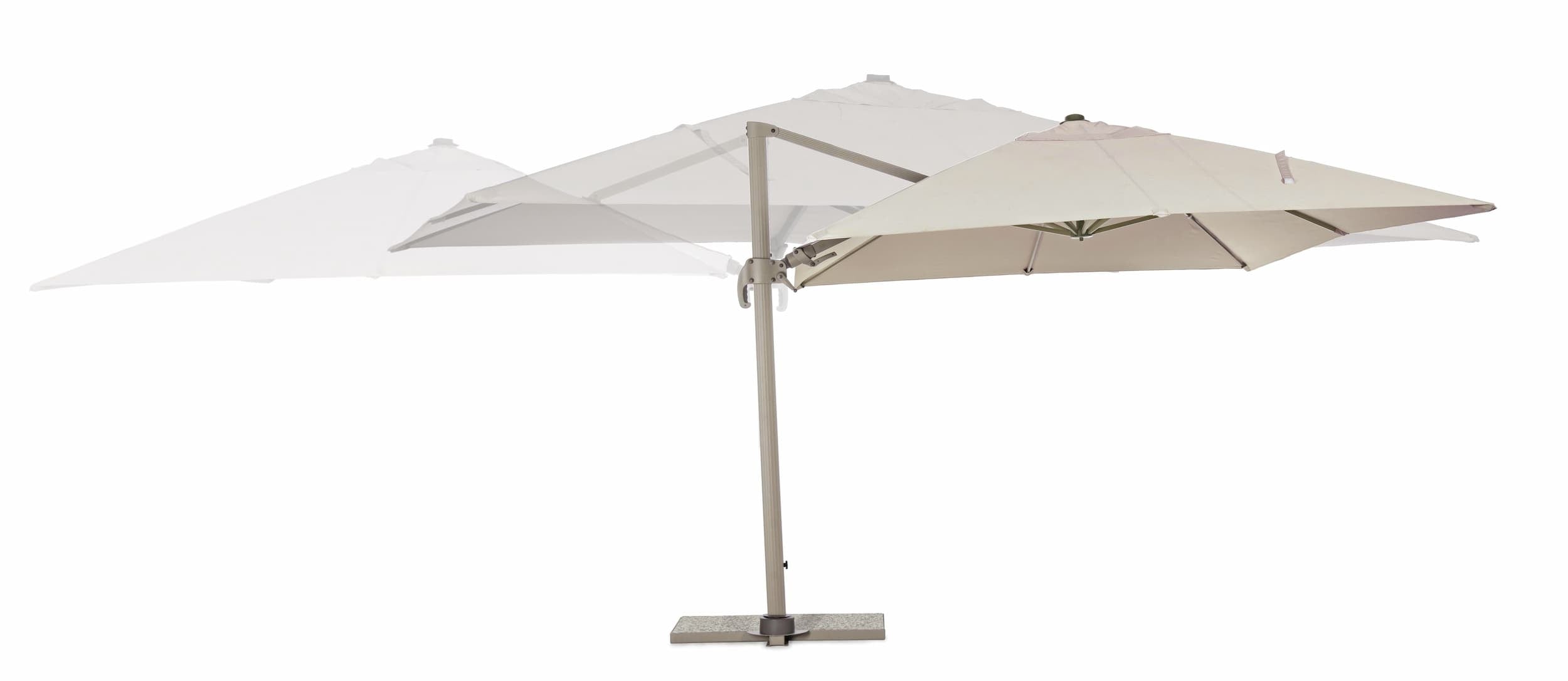 Bizzotto Ombrellone sospeso da giardino Saragozza C Beige