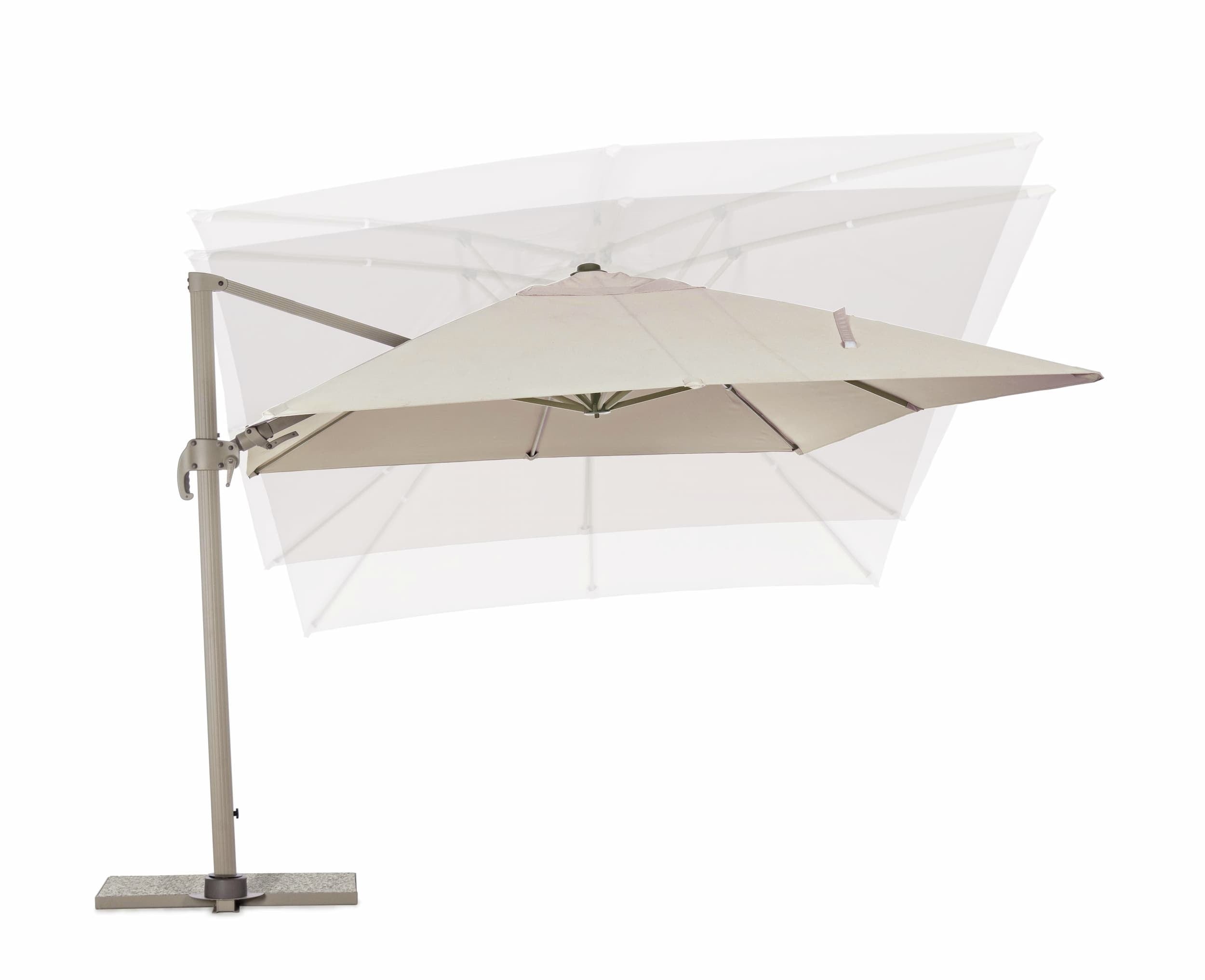 Bizzotto Ombrellone sospeso da giardino Saragozza C Beige