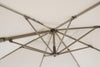 Bizzotto Ombrellone sospeso da giardino Saragozza C Beige