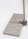 Bizzotto Ombrellone sospeso da giardino Saragozza C Beige