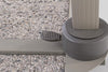 Bizzotto Ombrellone sospeso da giardino Saragozza C Beige