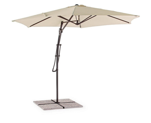 Bizzotto Ombrellone sospeso da giardino Sorrento Beige