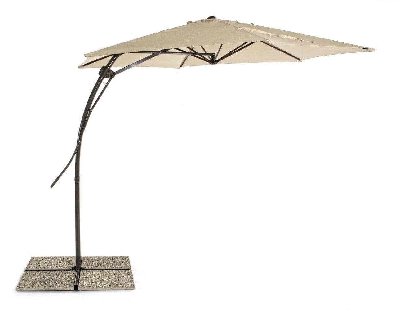 Bizzotto Ombrellone sospeso da giardino Sorrento Beige