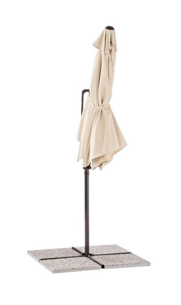 Bizzotto Ombrellone sospeso da giardino Sorrento Beige