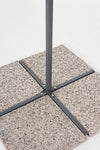 Bizzotto Ombrellone sospeso da giardino Sorrento Beige