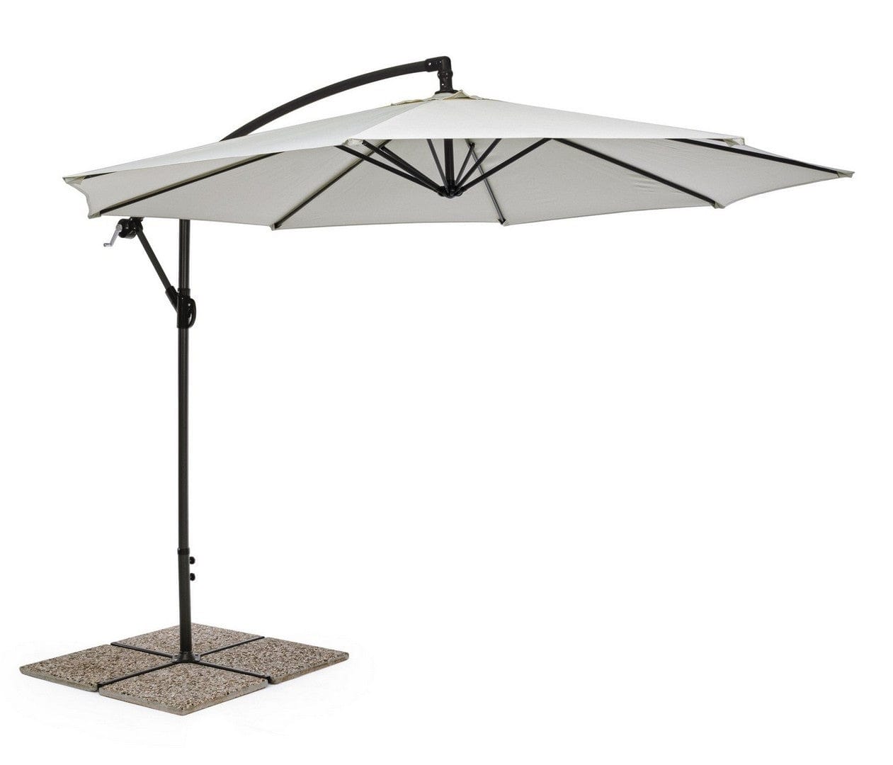 Bizzotto Ombrellone sospeso da giardino Texasy A