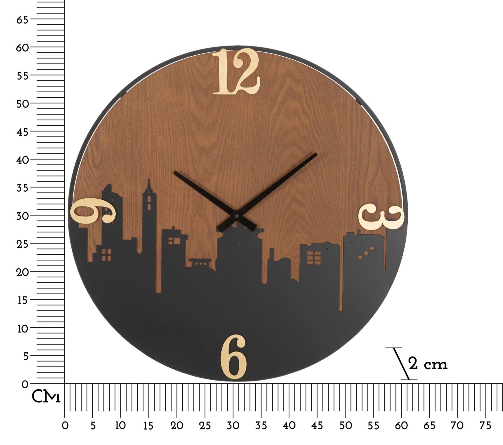 Orologio Da Muro City cm Ø 60x2 (5)