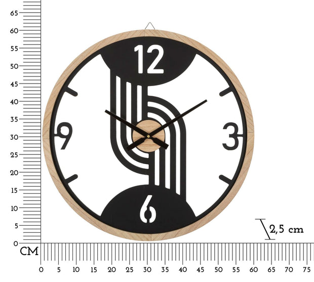 Orologio Da Muro Clips cm Ø 60x2,5 (5)