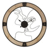 Orologio Da Muro Couple cm Ø 60x3