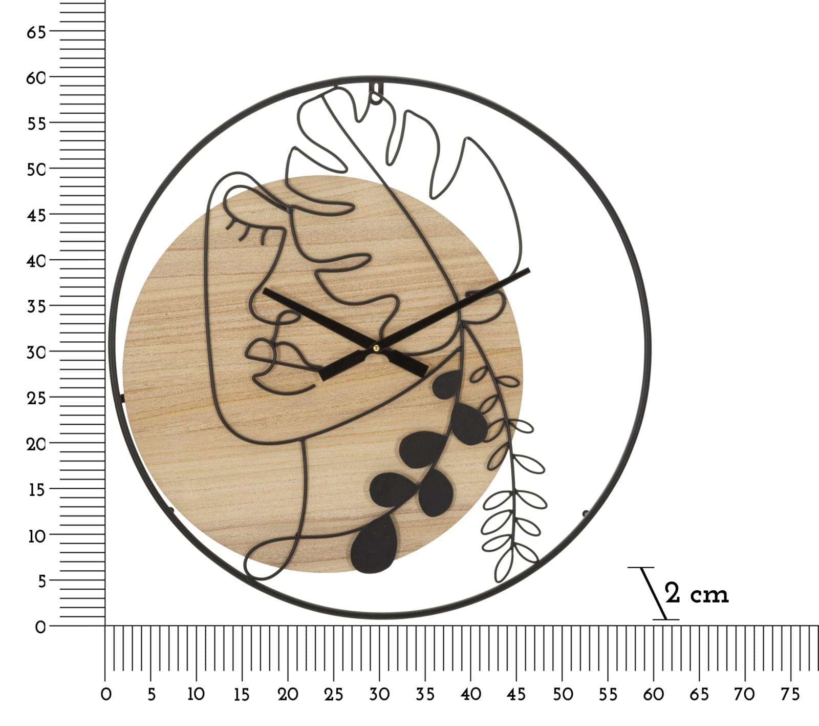 Orologio Da Muro Elegant -A- cm Ø 60x2 (5)