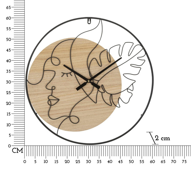 Orologio Da Muro Elegant -B- cm Ø 60x2 (5)