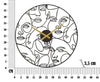 Orologio Da Muro Faces cm Ø 50x3,5 (5)