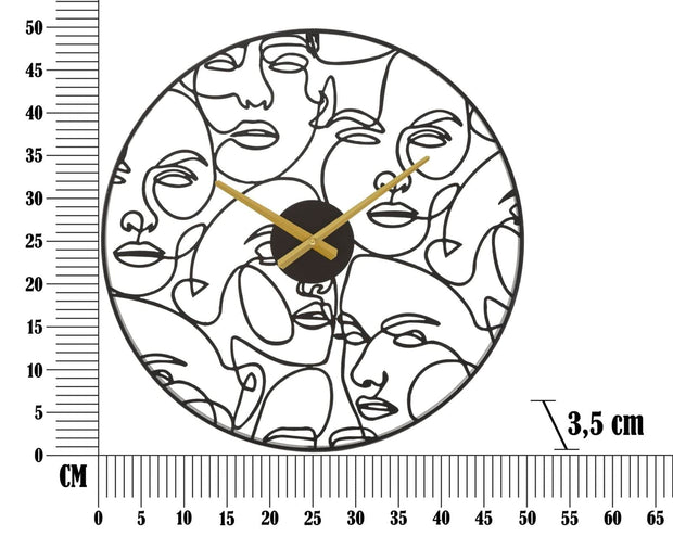 Orologio Da Muro Faces cm Ø 50x3,5 (5)