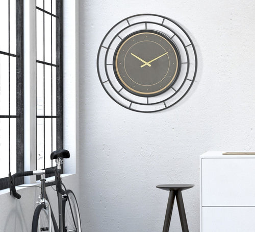 Orologio Da Muro Fashion Dark cm Ø 70x5,5