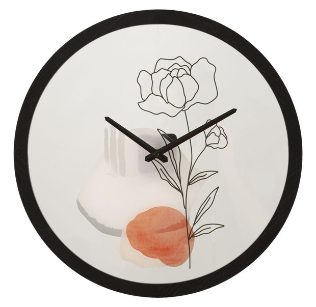Orologio Da Muro Flower -A- cm Ø 40x3,5