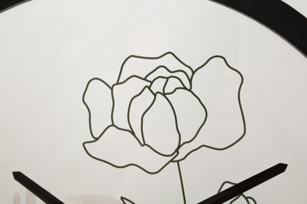 Orologio Da Muro Flower -A- cm Ø 40x3,5 (3)