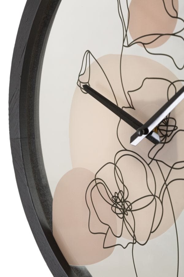 Orologio Da Muro Flower -B- cm Ø 40x3,5 (2)