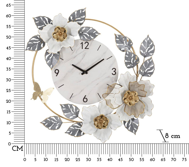 Orologio Da Muro Flowers cm 64x8x64 (5)