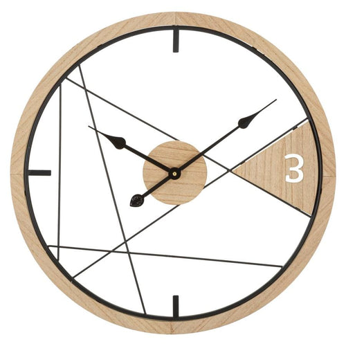 Orologio Da Muro Geometric Design cm Ø 60x2,5
