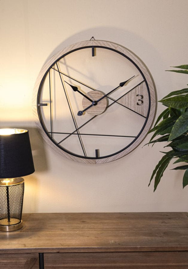 Orologio Da Muro Geometric Design cm Ø 60x2,5 (4)
