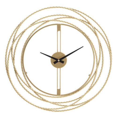 Orologio Da Muro Gold Strips cm Ø 50x4